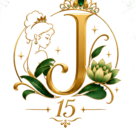 Monograma J — Júlia 15 anos